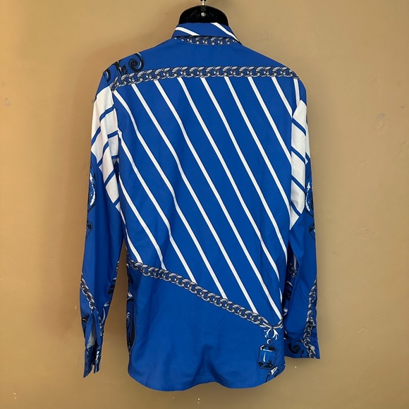 Custom Baroque Silk Shirt Medium - Picture 3 of 3